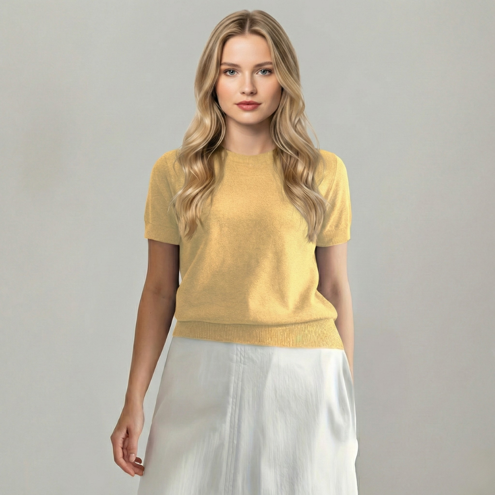 Lightweight Casual Short Sleeve T Shirt For Spring And Summer Wear For Women