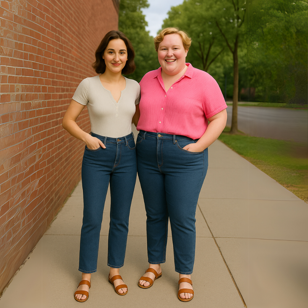 Contoured Fit Bootcut Jeans-My Comfy Blouse