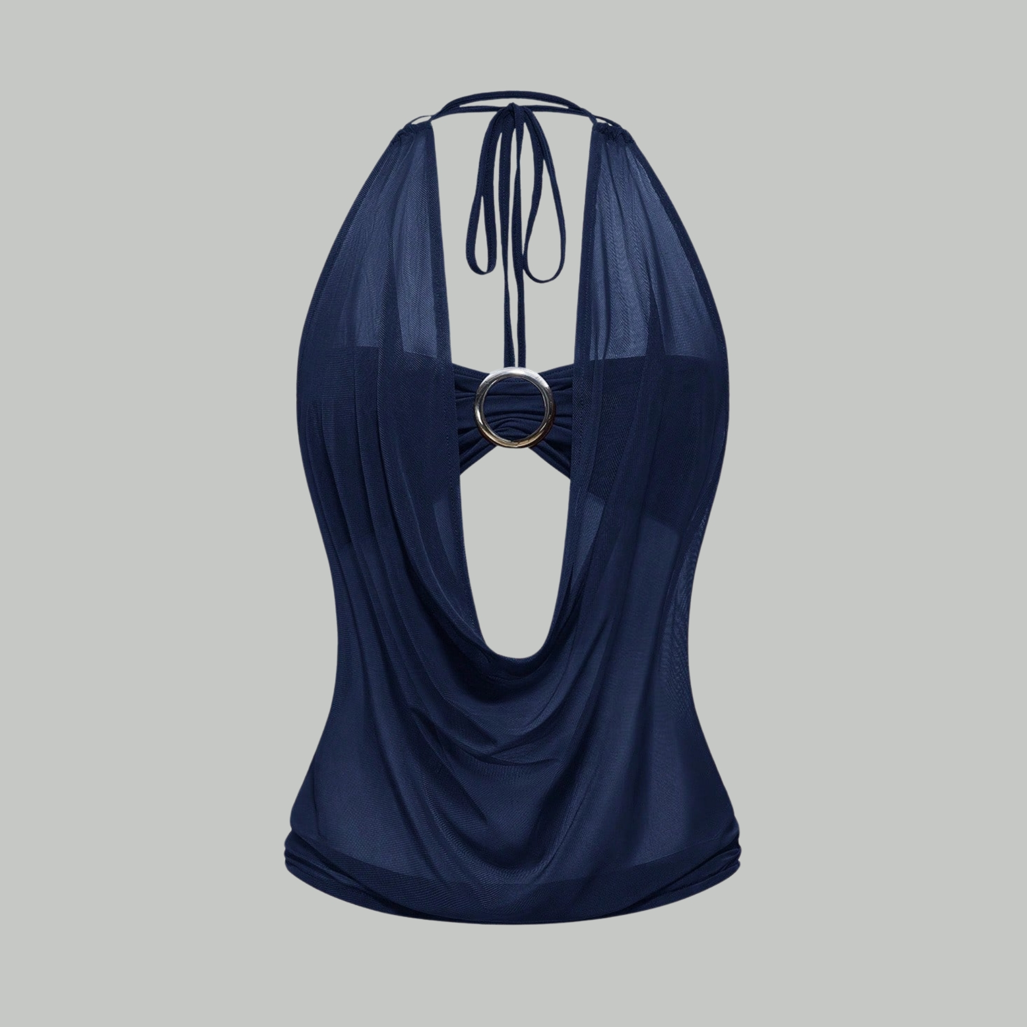 Vintage Loose Fit Camisole With Tube Top Lining