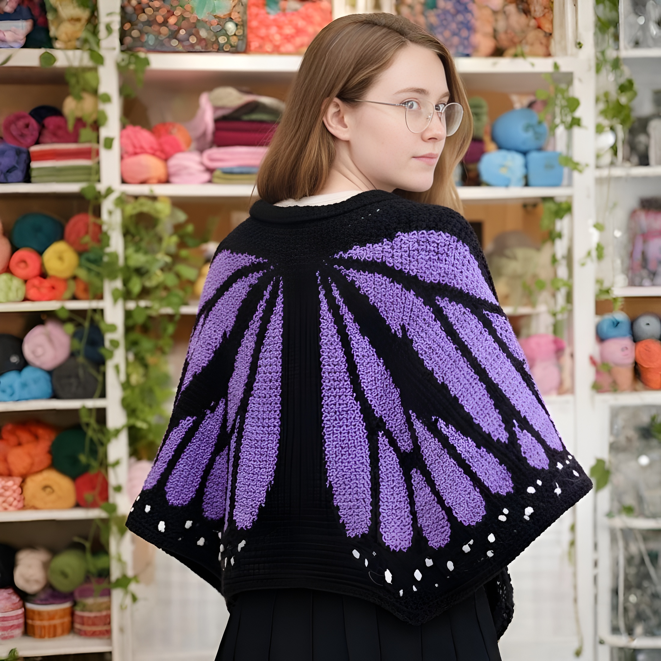 Butterfly Wings Loose Fit Knit Batwing Sleeve Cardigan Sweater