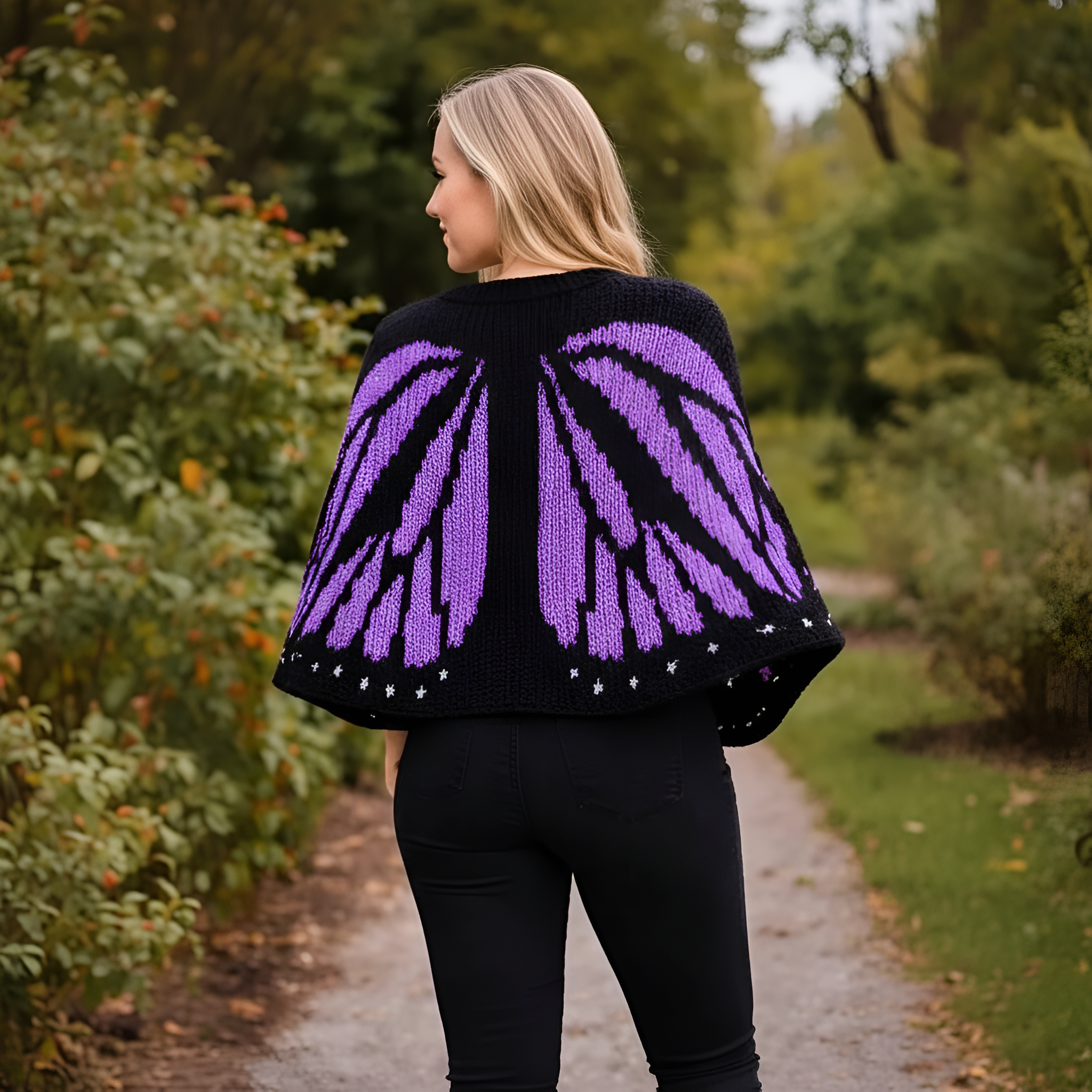 Butterfly Wings Loose Fit Knit Batwing Sleeve Cardigan Sweater
