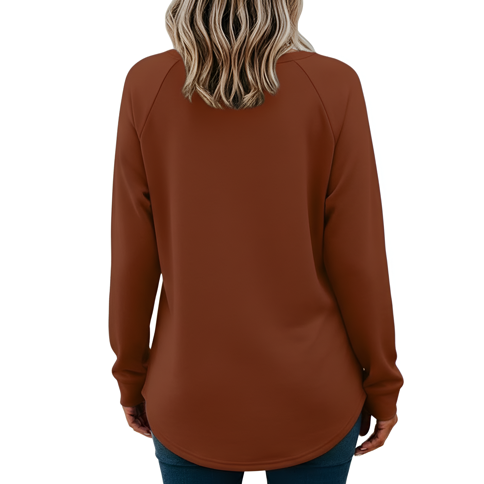 Lightweight Long Sleeve Sweatshirt For Women