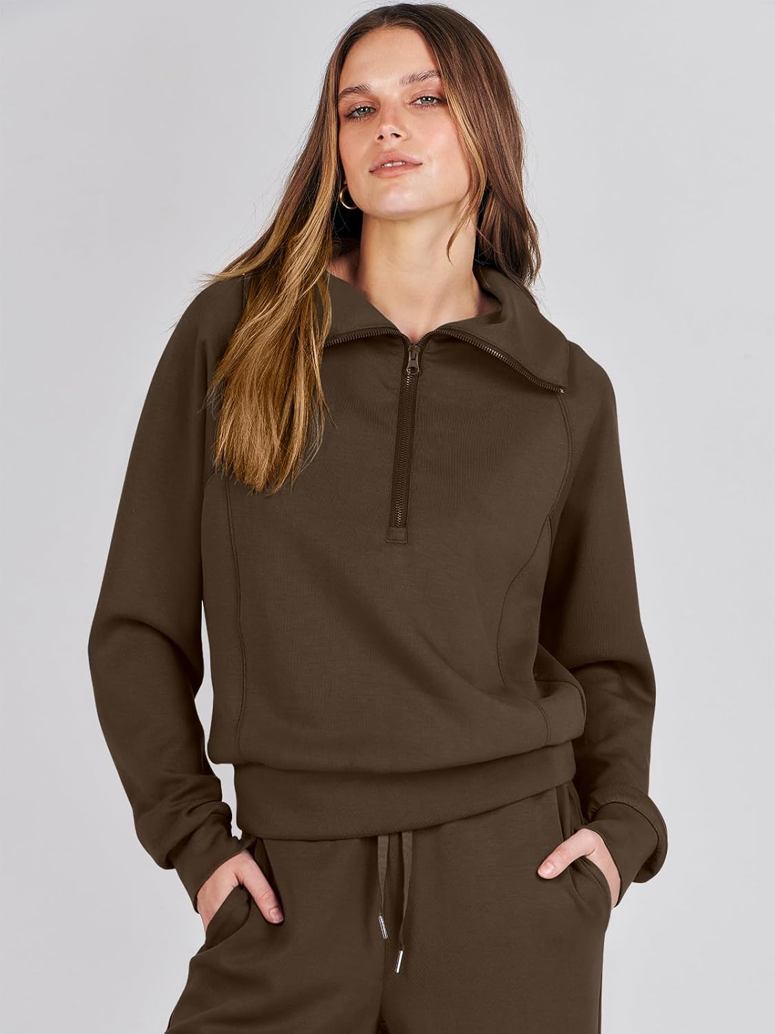 Women Oversized Sweatshirt And Sweatpants Set-My Comfy Blouse