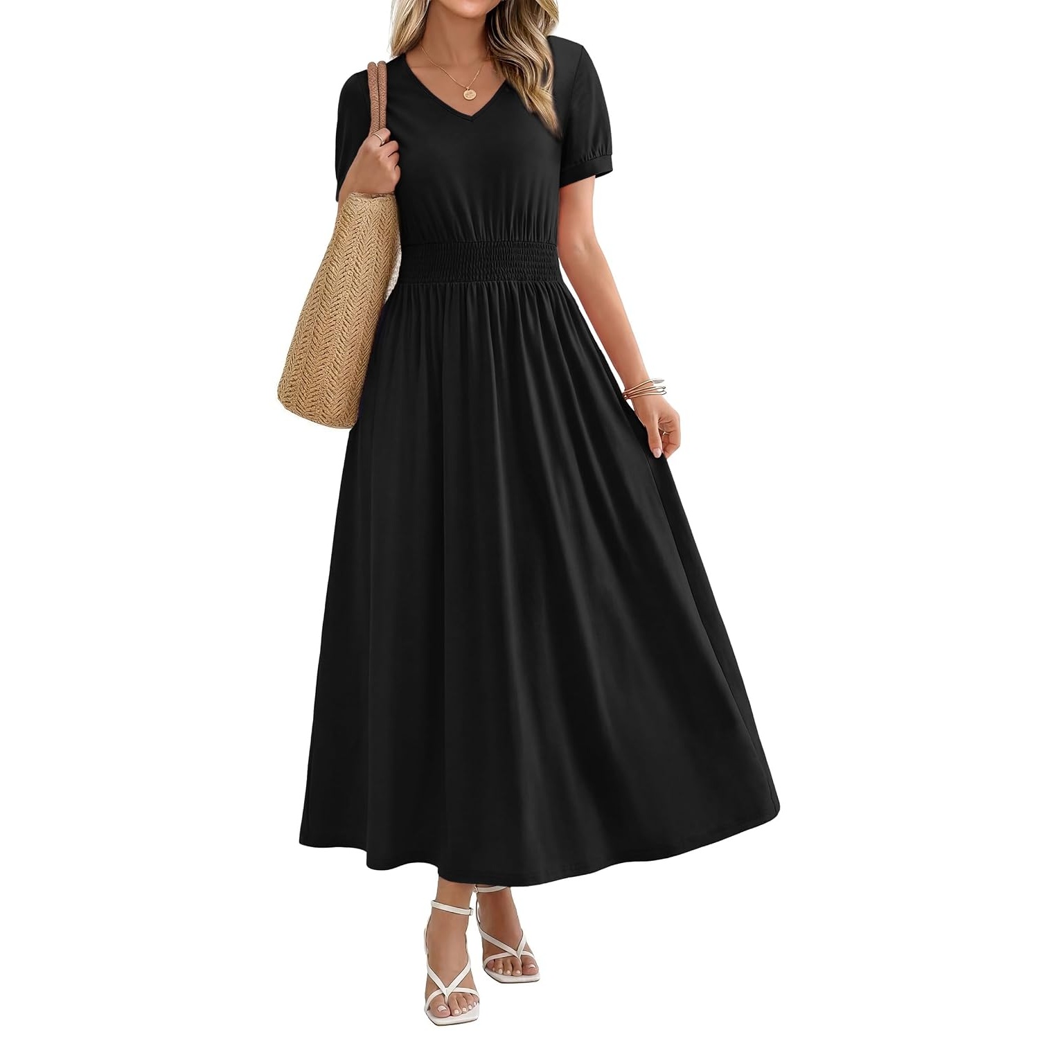 Boho Casual Midi Long Dress For Women