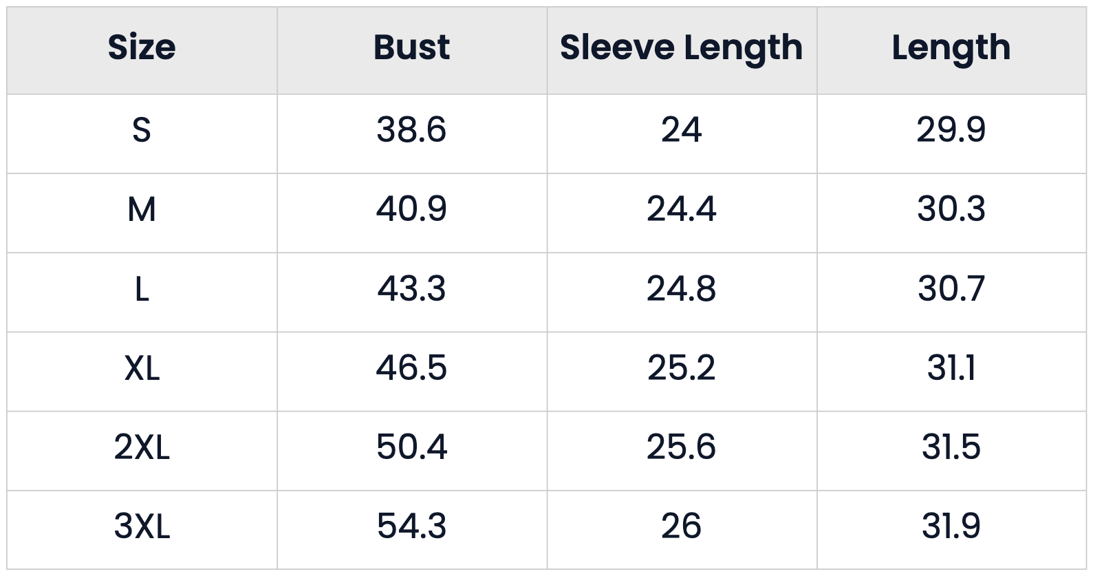 Size Chart for Warm Faux Fur Lapel Button Coat with Inner Lining for Women