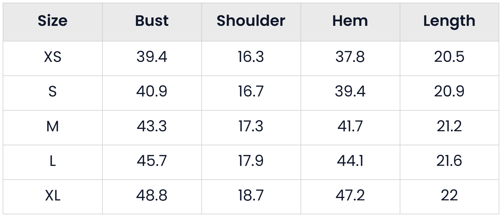 Size Chart for Casual Sleeveless Plaid Outerwear Vest For Women