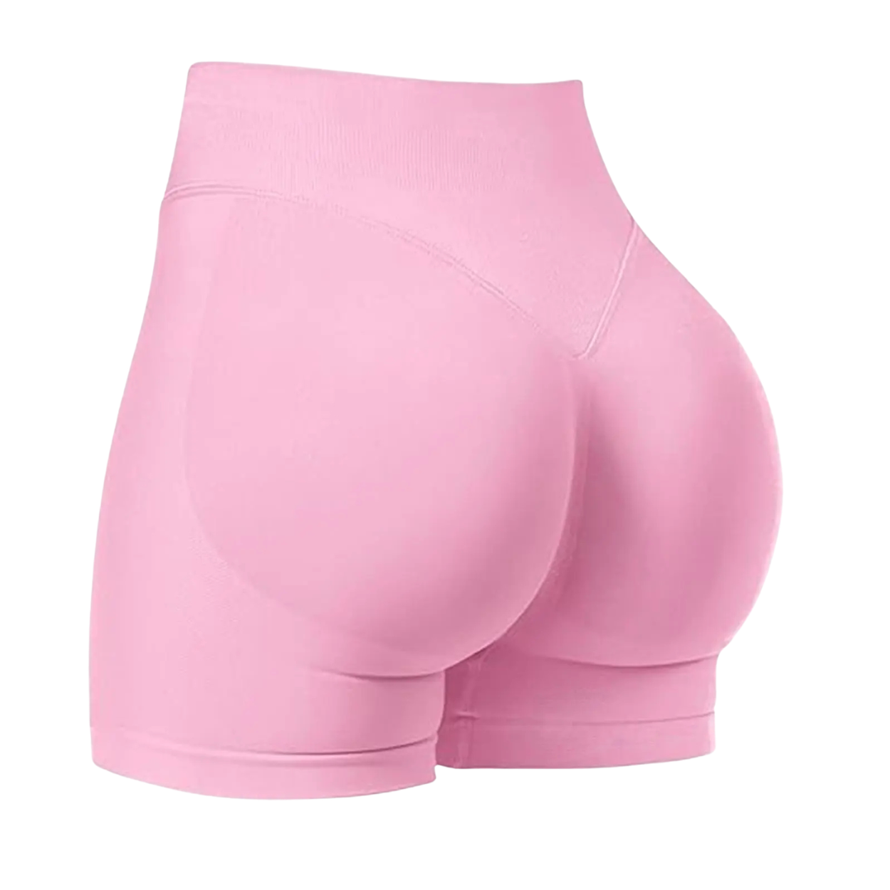 Comfortable And Seamless Stretch Fitness Shorts For Women