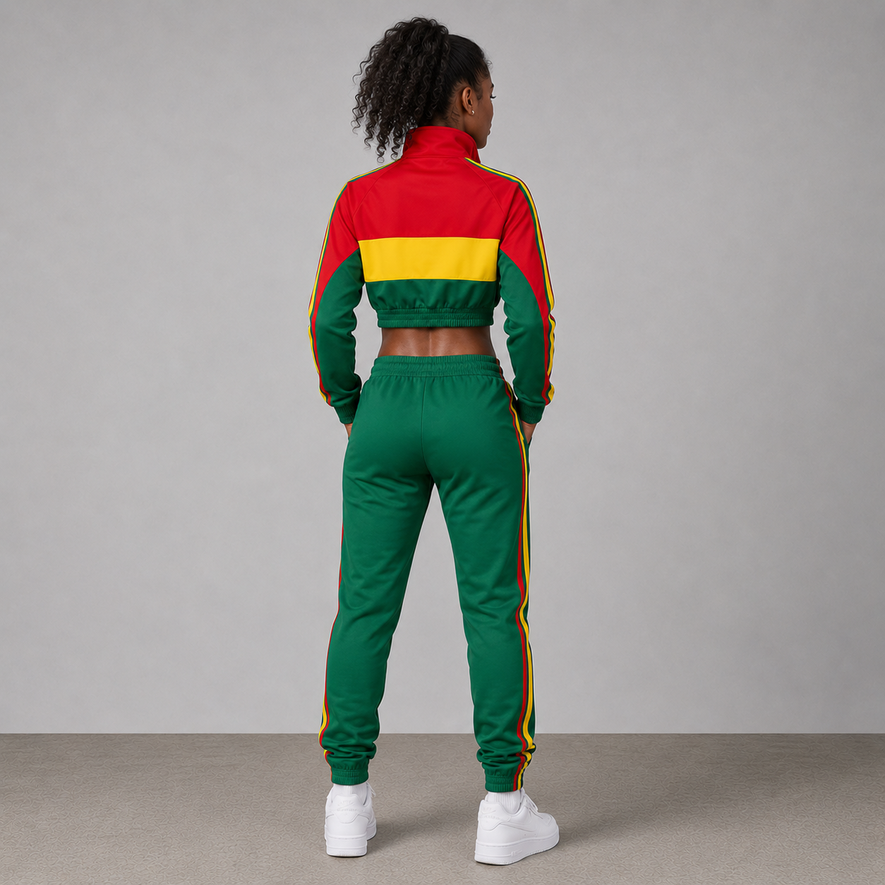 World Cup 2026 Themed Ghana Football Fan Sweatshirt And Jogger Set