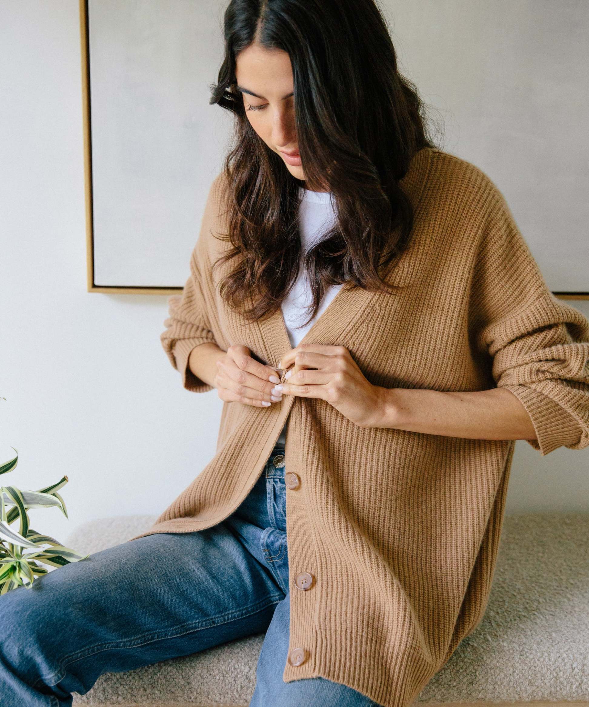 Women's Casual Cocoon Cardigan-My Comfy Blouse