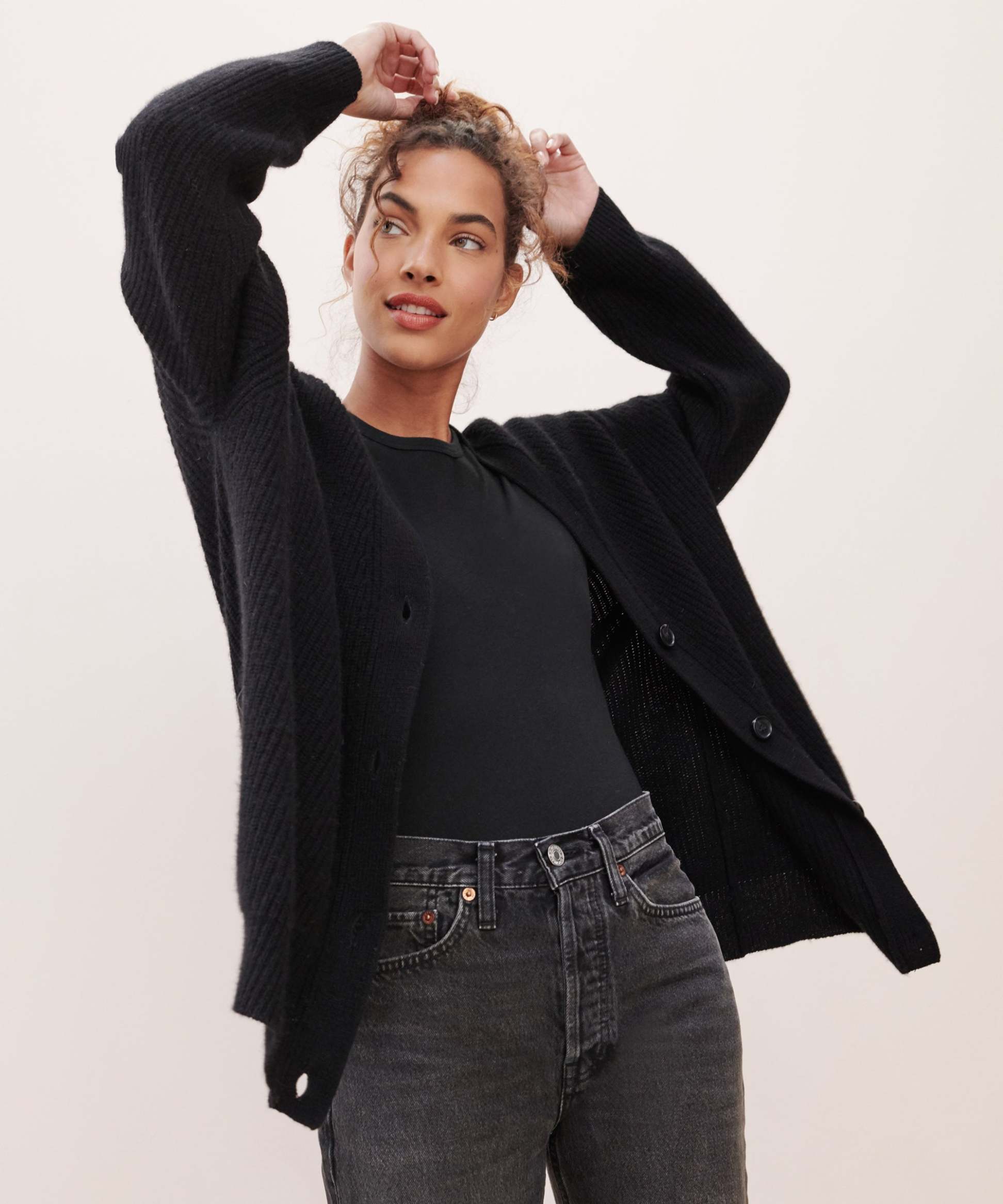 Women's Casual Cocoon Cardigan-My Comfy Blouse