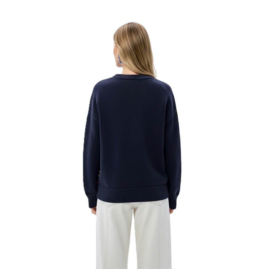 Oversized Long Sleeve Pullover For Women