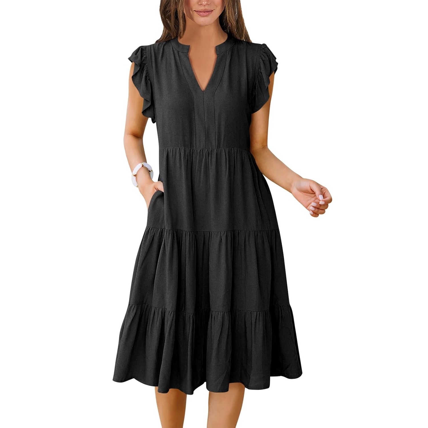Casual Midi Boho Summer Dress For Women