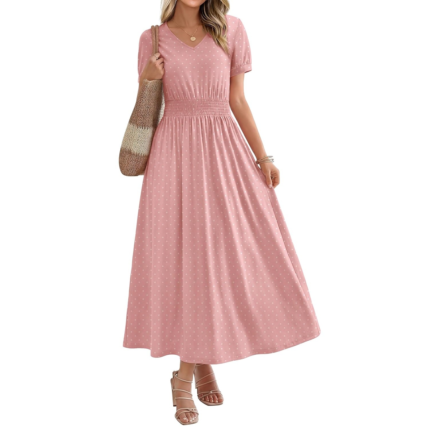 Boho Casual Midi Long Dress For Women
