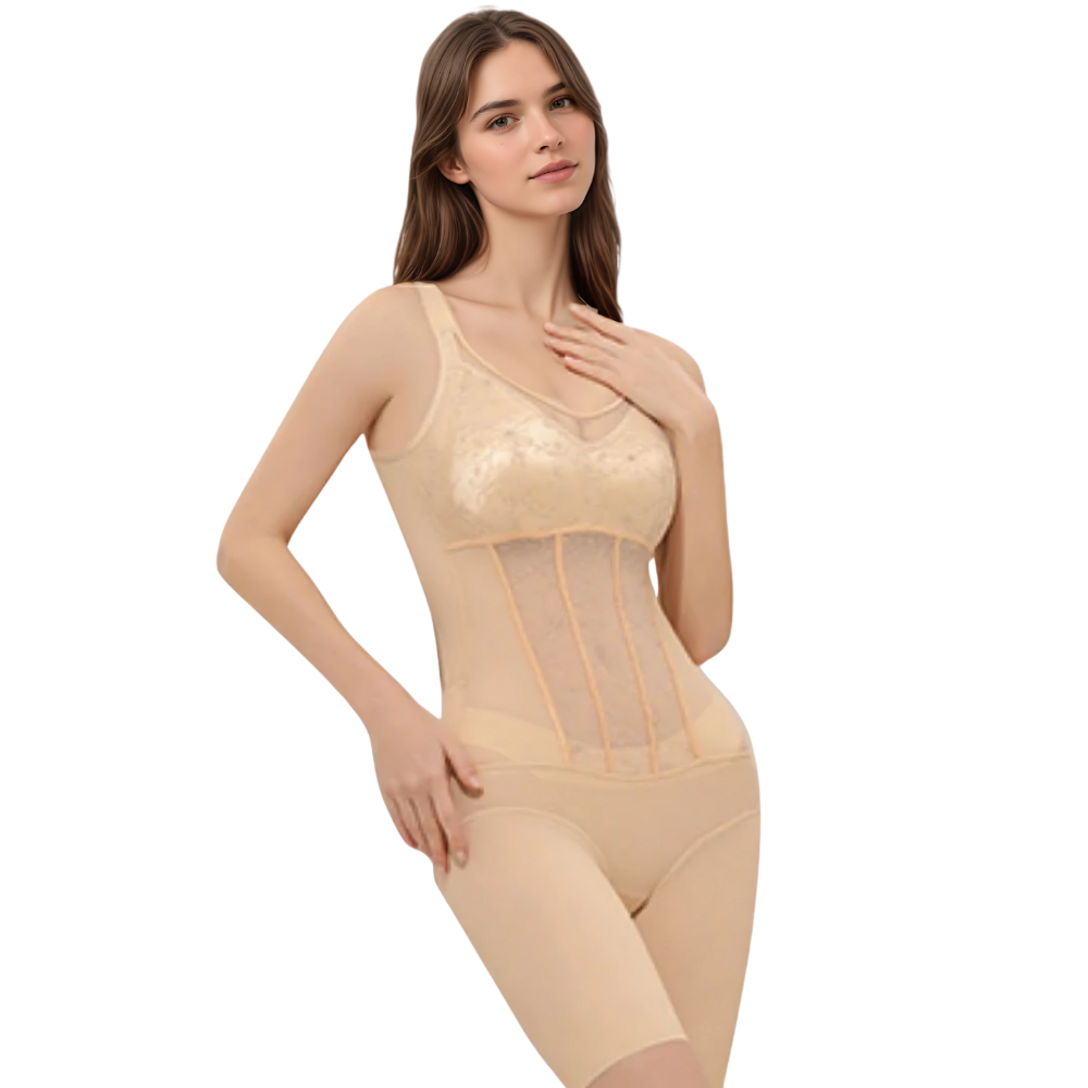 Mulberry Silk One Piece Body Shaper For Women