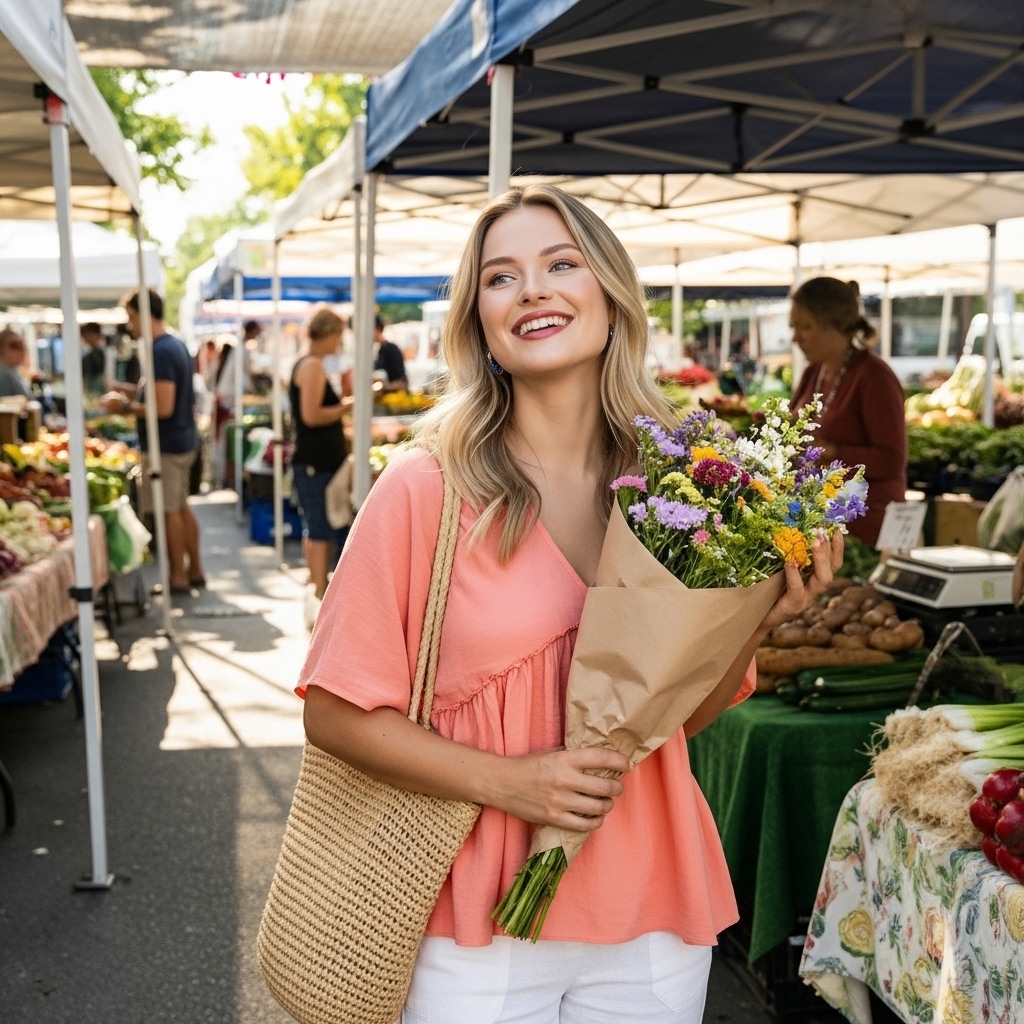 Layered V Style Blouse