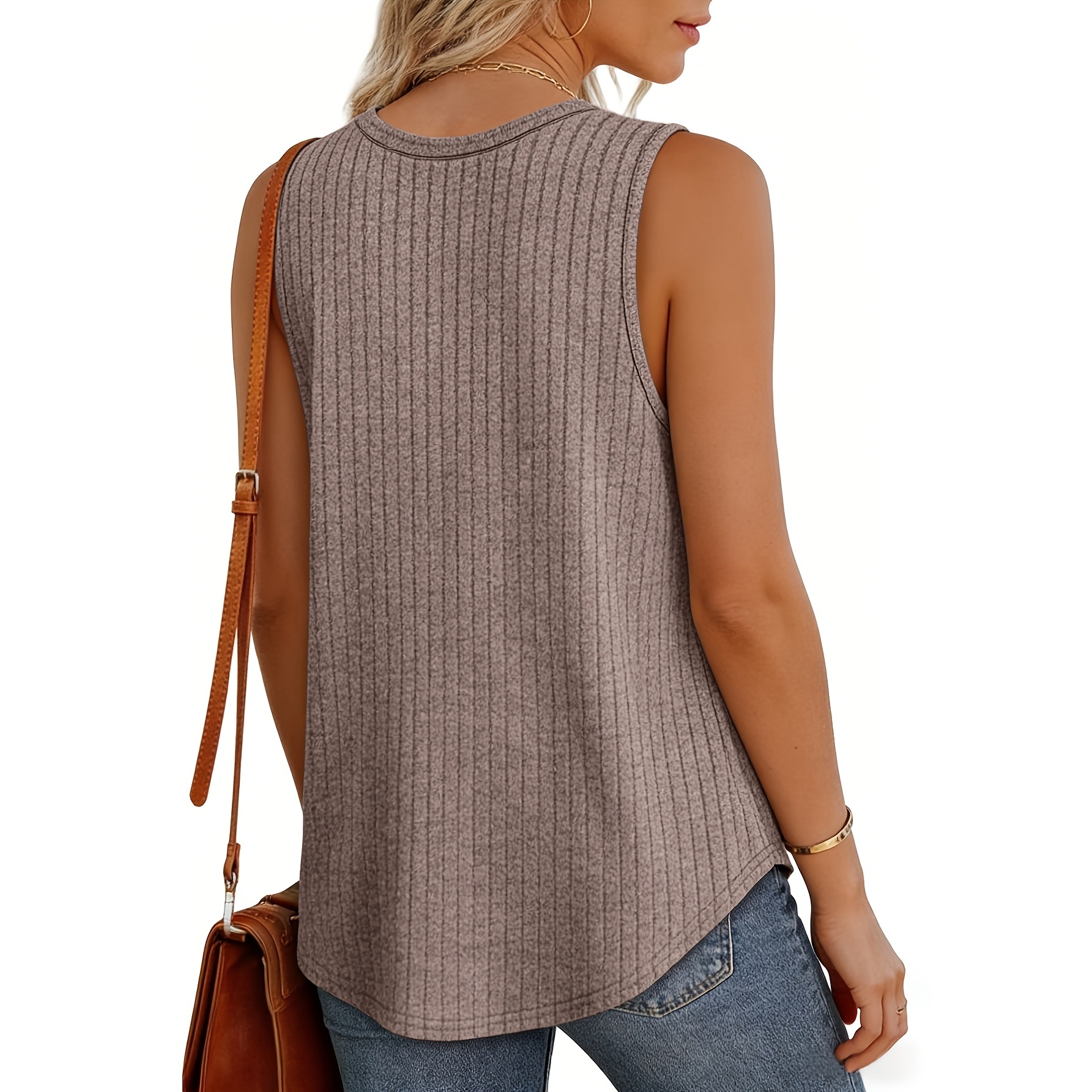 Casual Loose Sleeveless Shirt For Women
