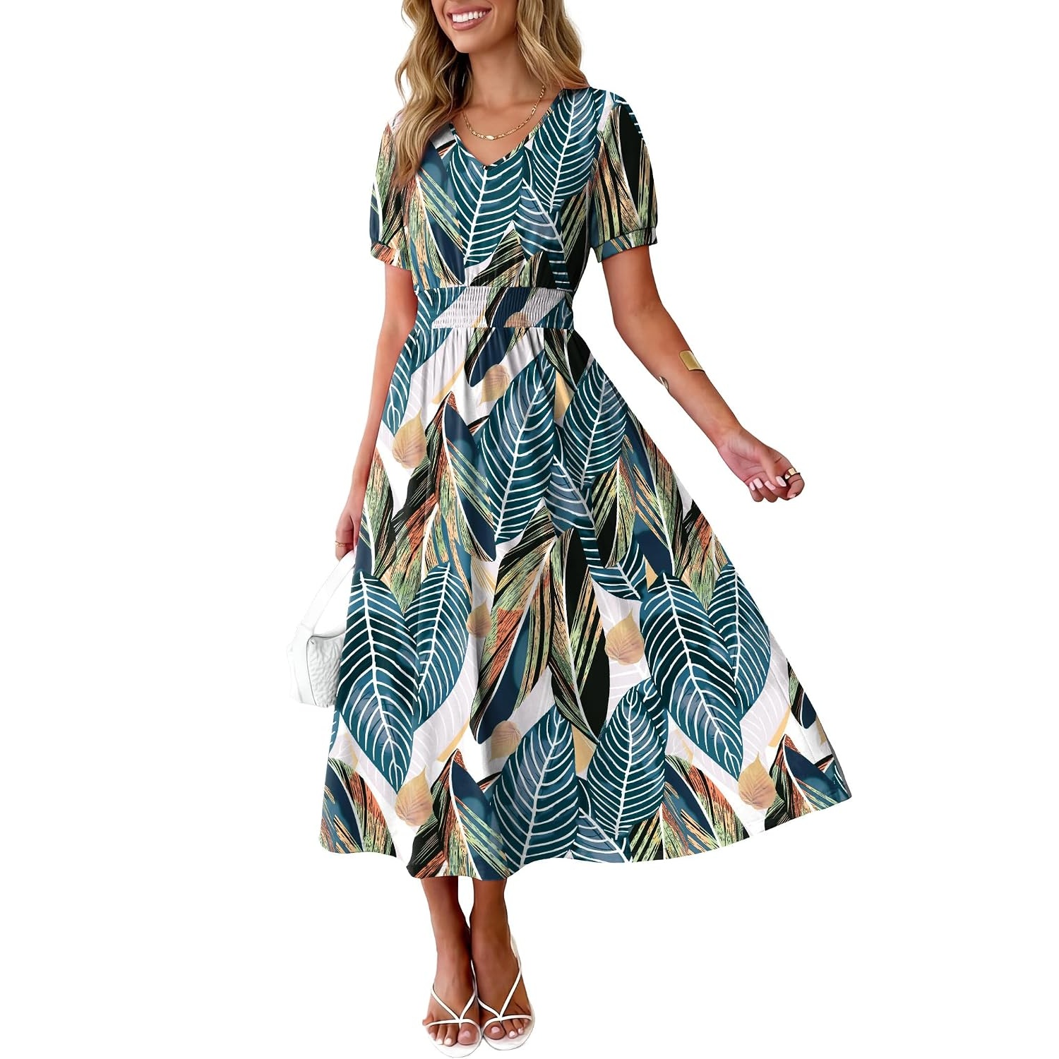 Boho Casual Midi Long Dress For Women