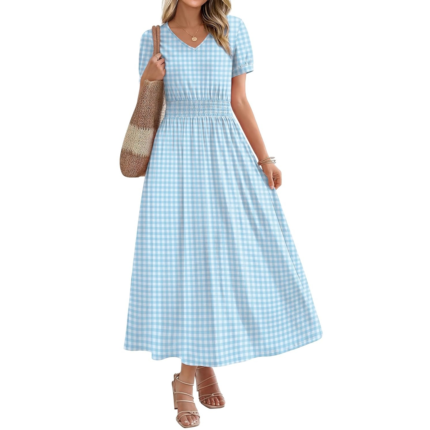Boho Casual Midi Long Dress For Women