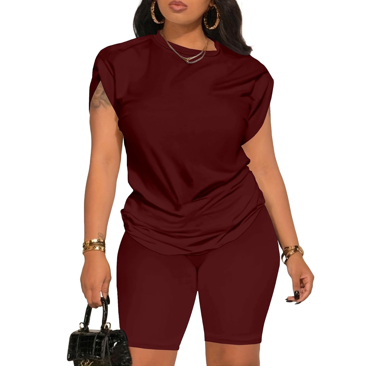 Two Piece Workout And Lounge Outfit For Women