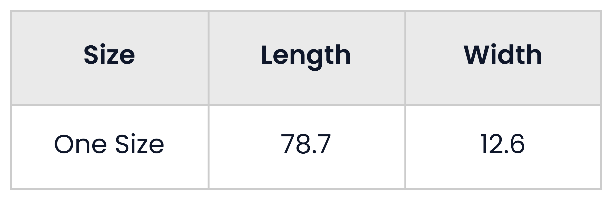 Size Chart for Classic Plaid Pattern Long Casual Scarf For Women