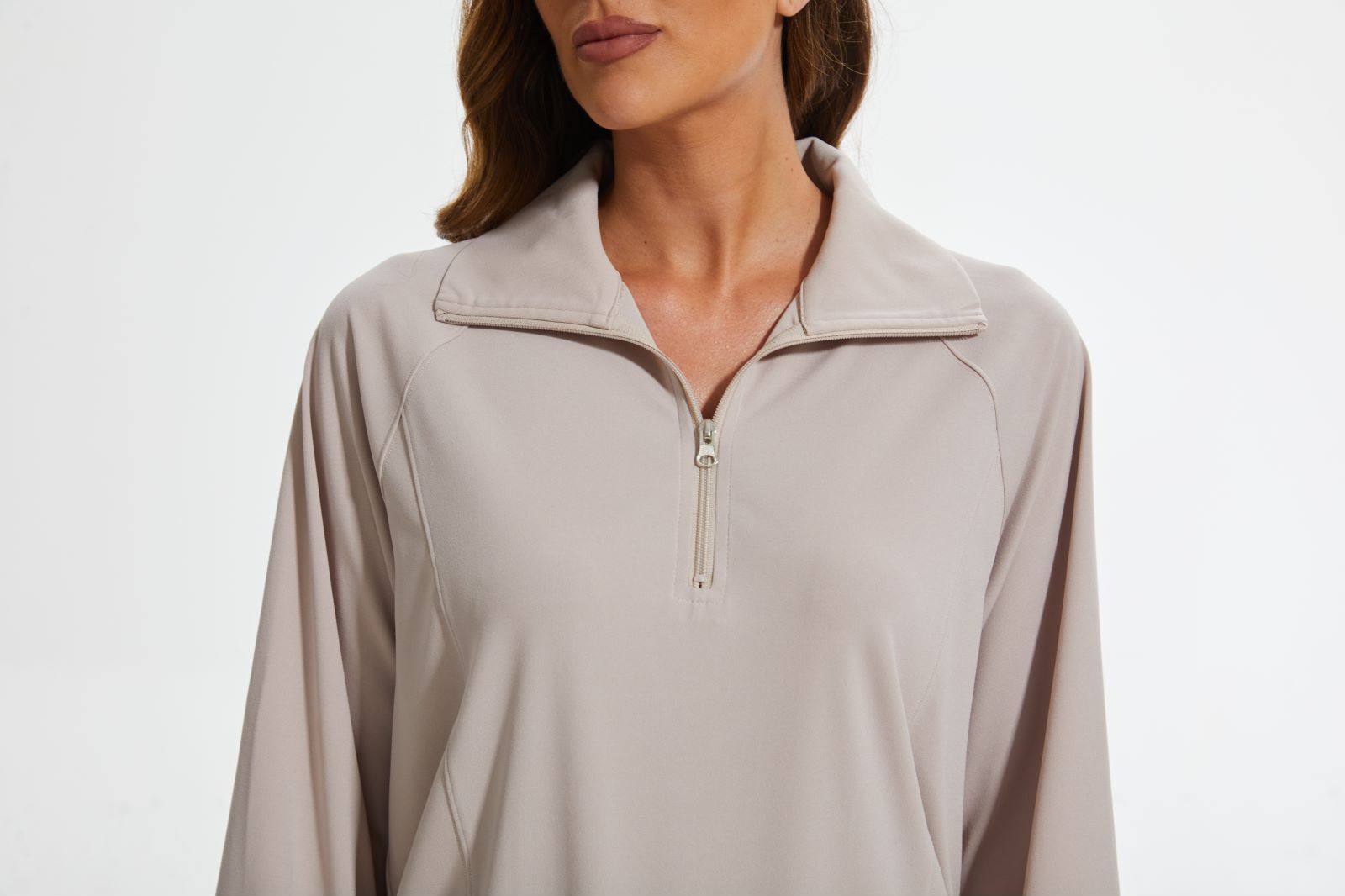 Air Half Zip Set-My Comfy Blouse