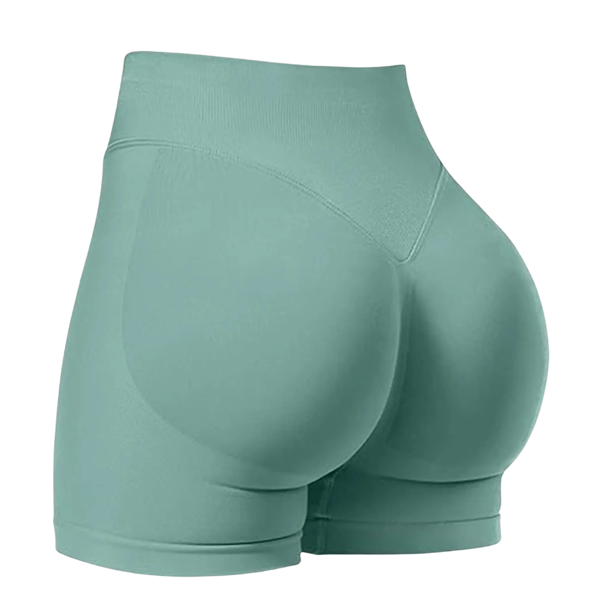 Comfortable And Seamless Stretch Fitness Shorts For Women
