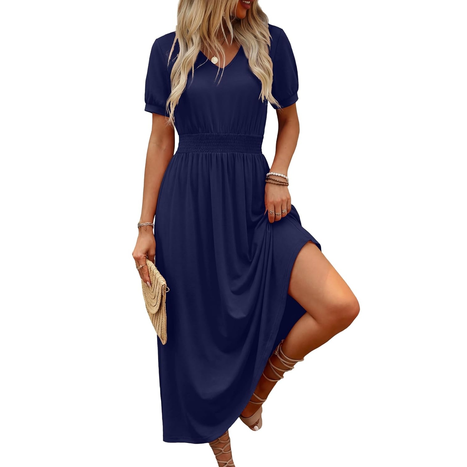 Boho Casual Midi Long Dress For Women