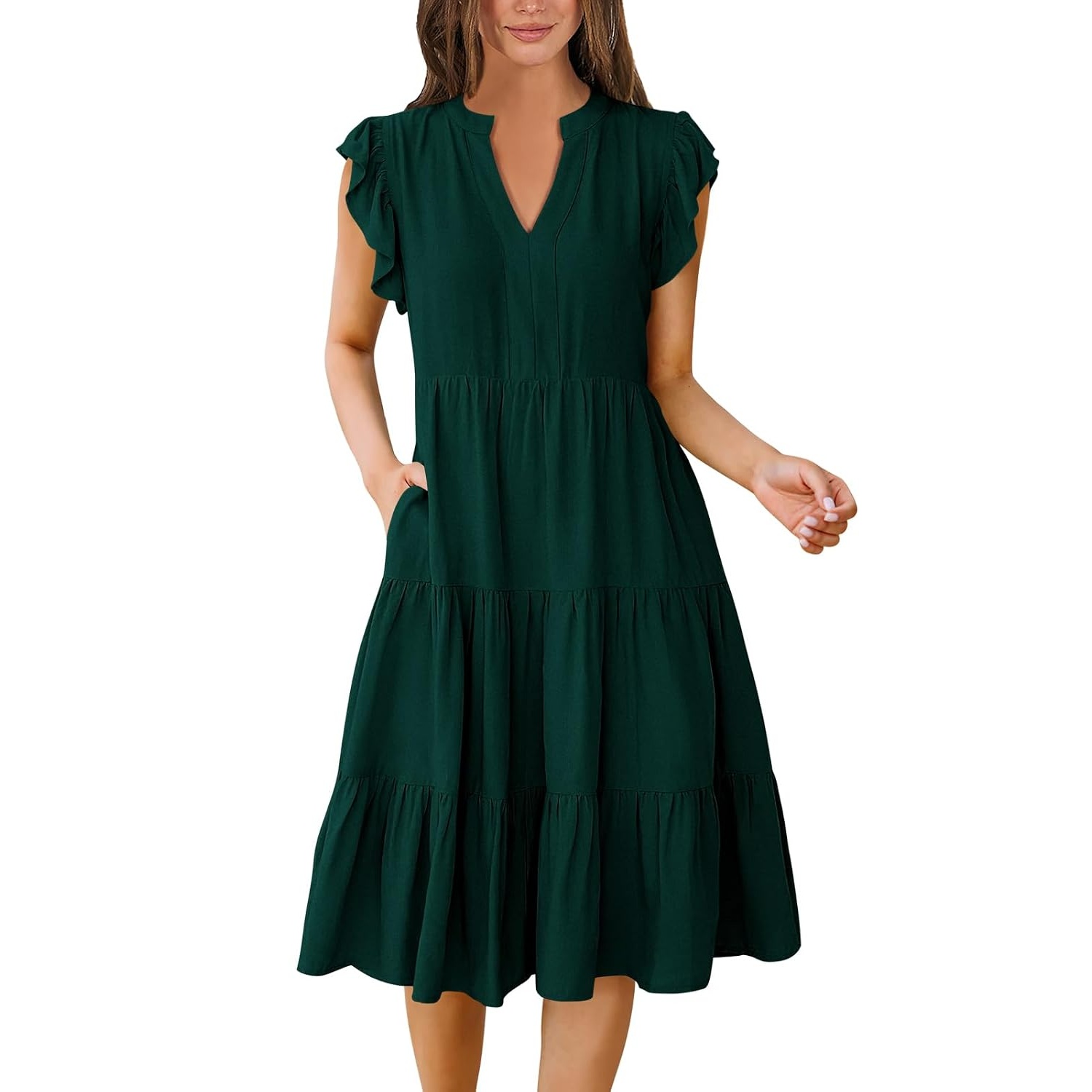 Casual Midi Boho Summer Dress For Women