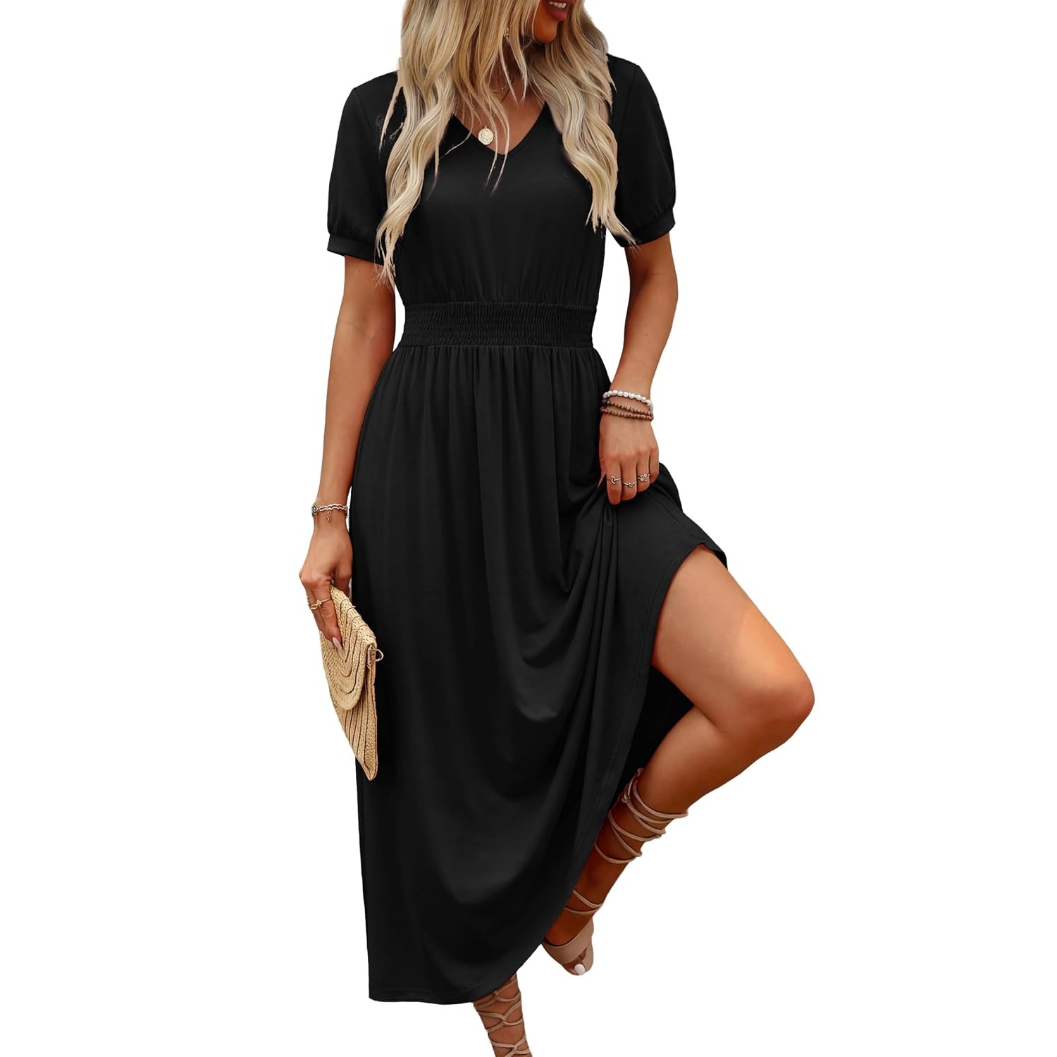 Boho Casual Midi Long Dress For Women