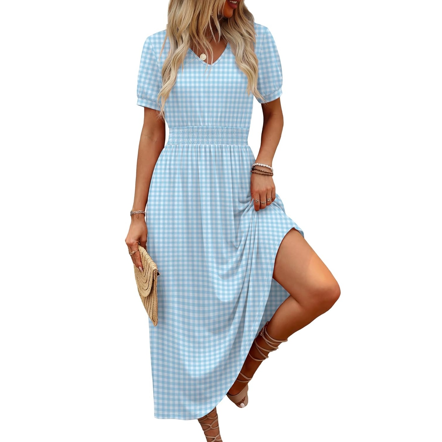 Boho Casual Midi Long Dress For Women