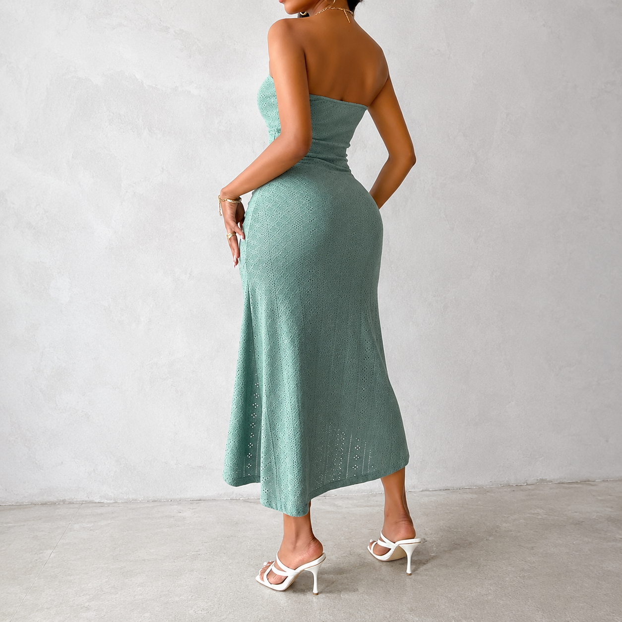 Asymmetrical And Bodycon Wrap Maxi Dress Cover-ups For Women