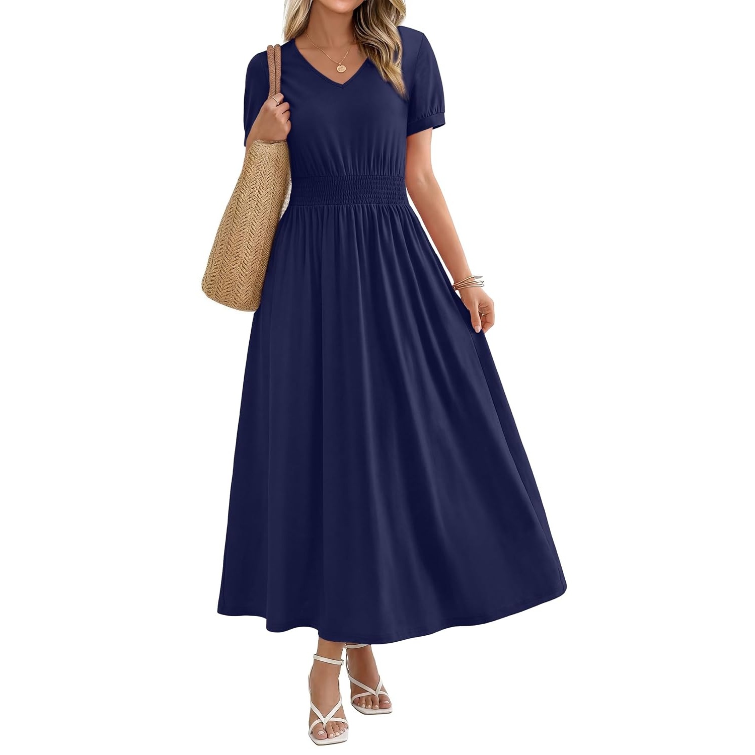 Boho Casual Midi Long Dress For Women