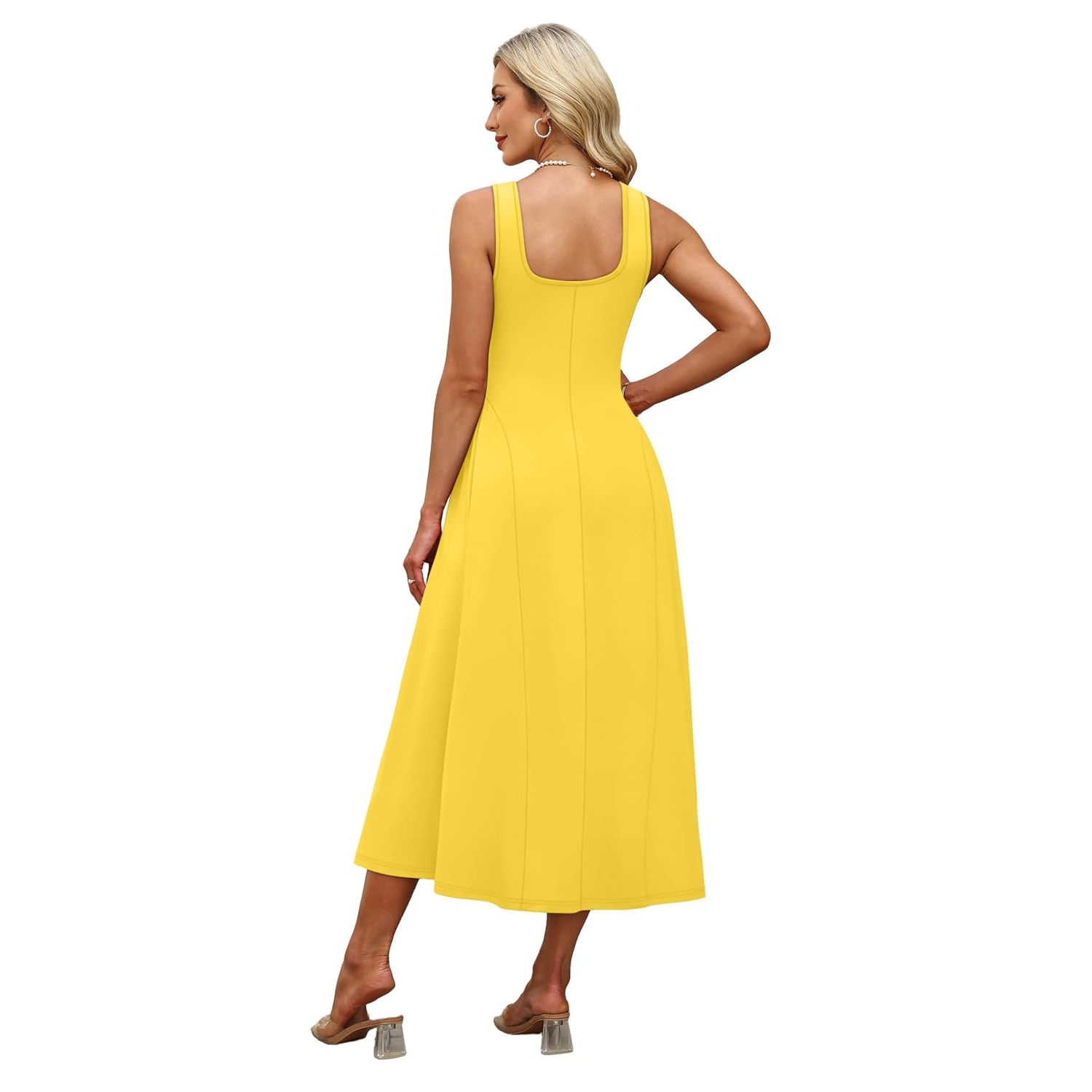 Ruffle A Line Ruched Dress Dresses For Women