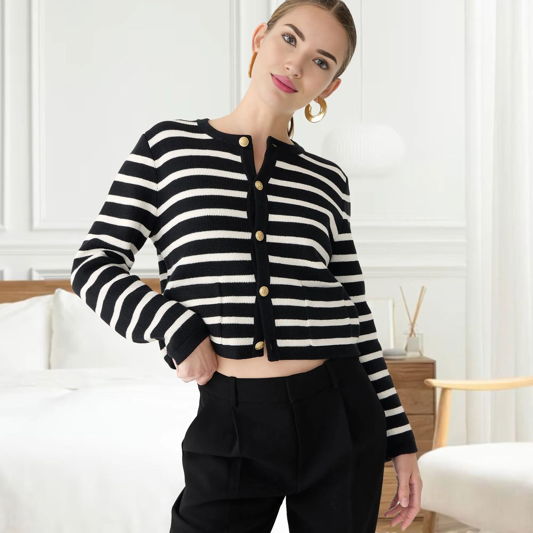 Patch Pocket Cardigan-My Comfy Blouse