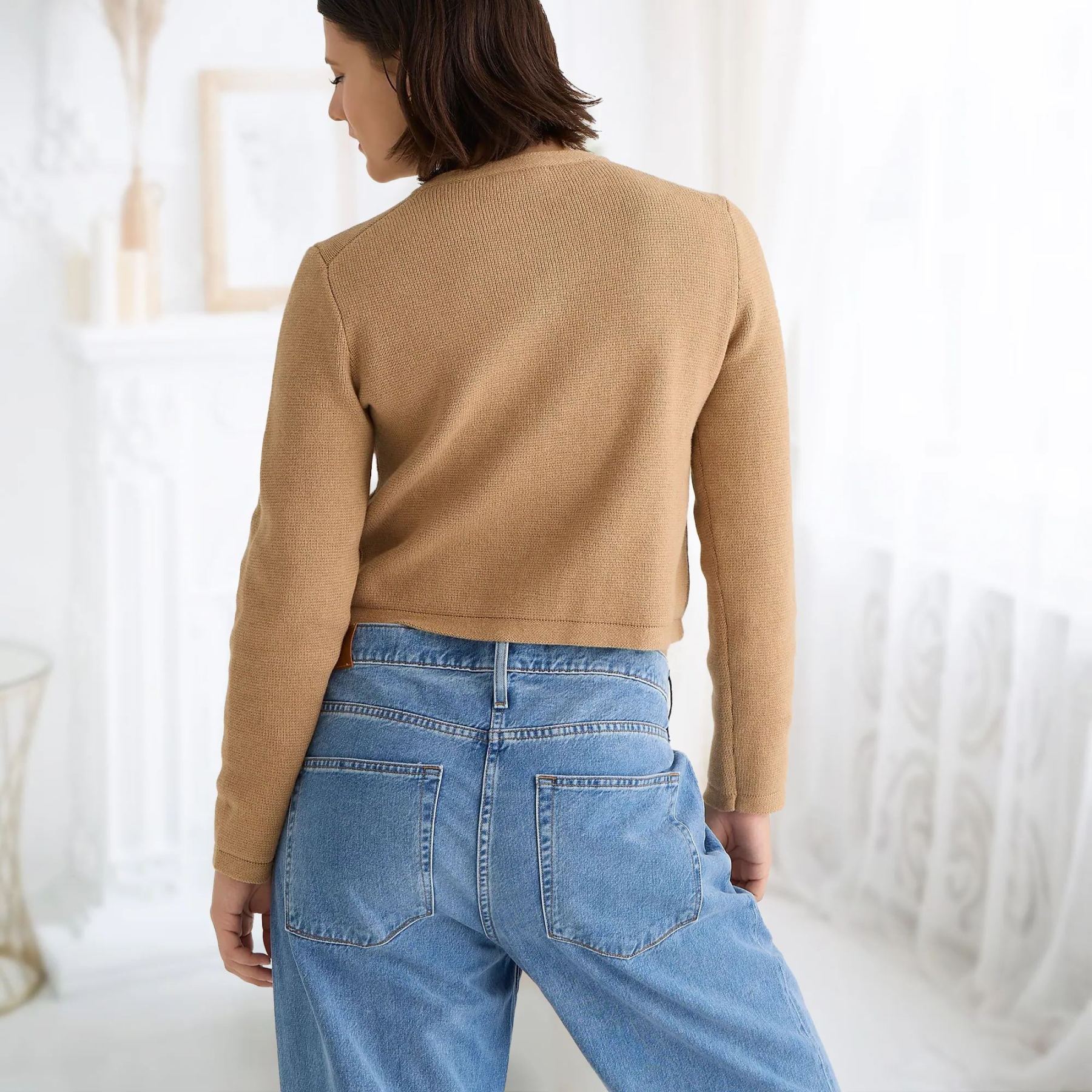 Patch Pocket Cardigan-My Comfy Blouse