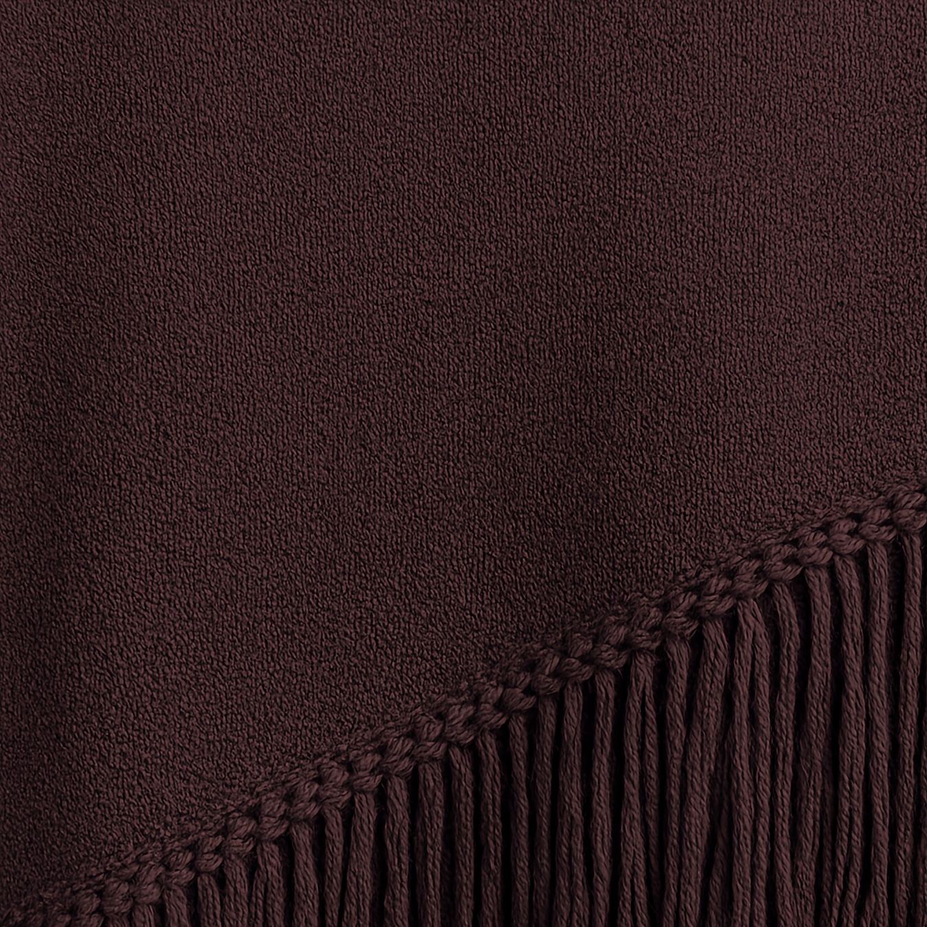 Bohemian Sweater Dress with Fringe Tassel Hem