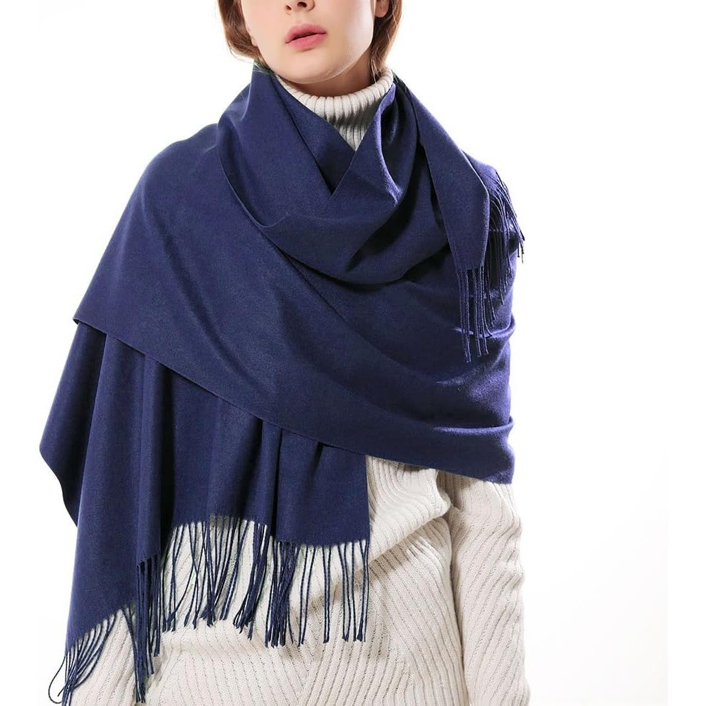 Casual Oversized Pashmina Shawl Wrap For Women