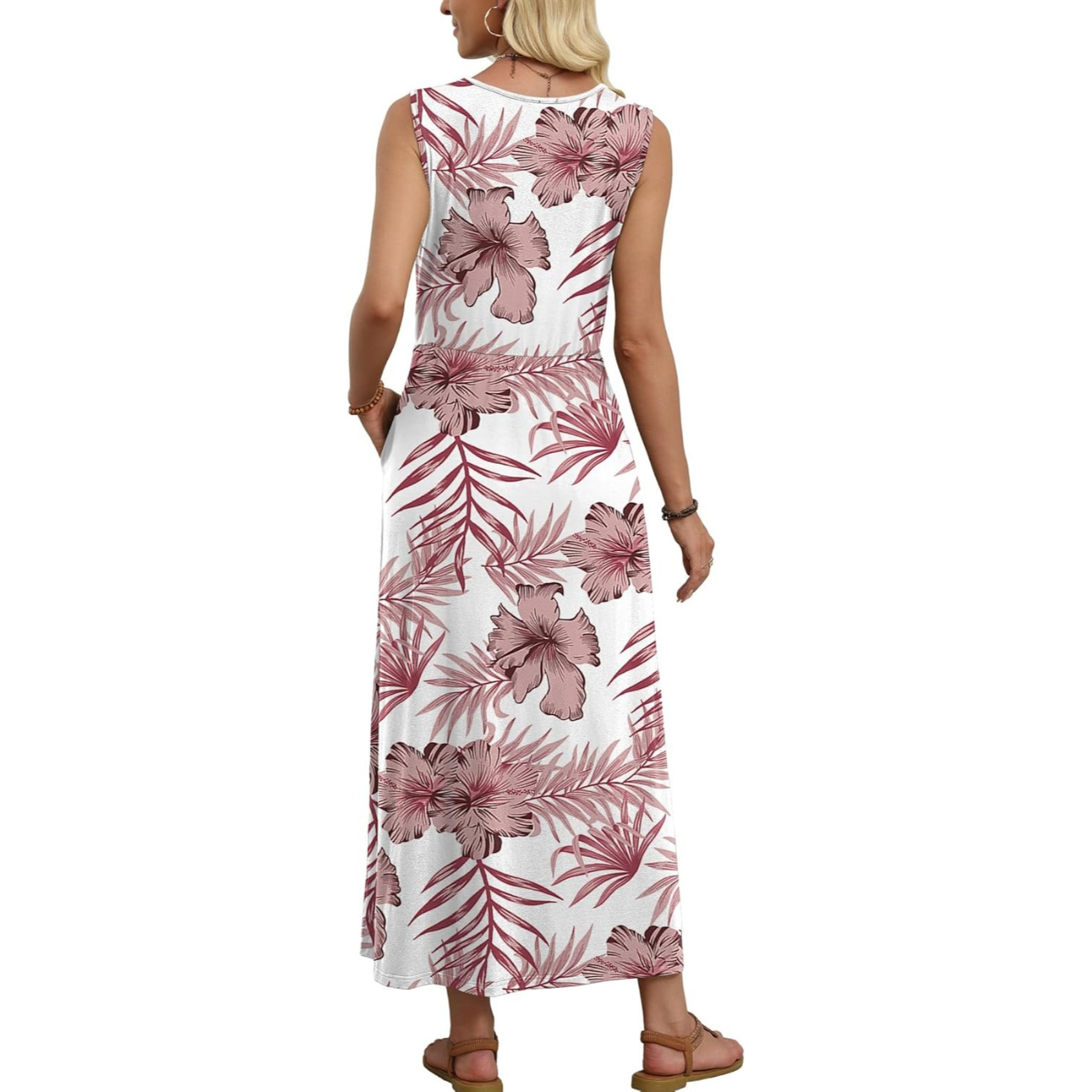 Summer Sleeveless Maxi Dress For Women