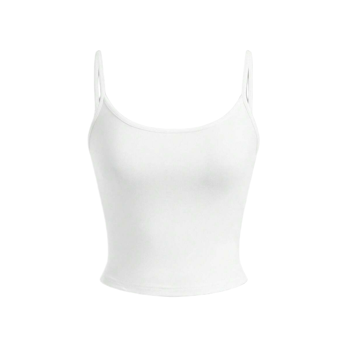 4 Pieces Tight Fitted Cropped Casual Tank Top For Women