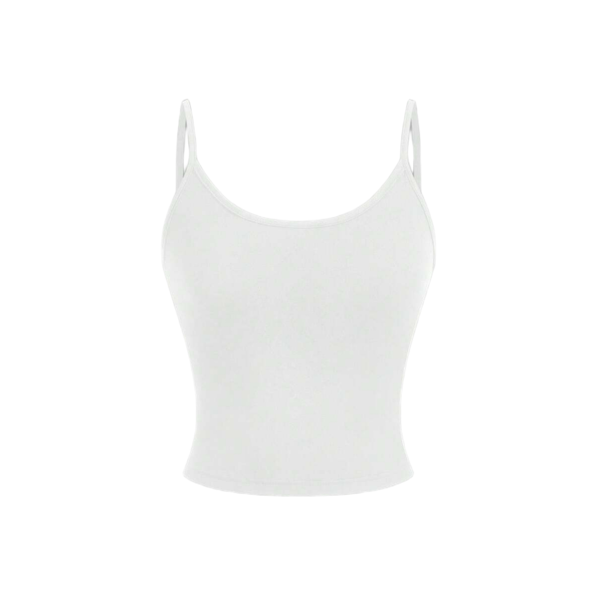 4 Pieces Tight Fitted Cropped Casual Tank Top For Women