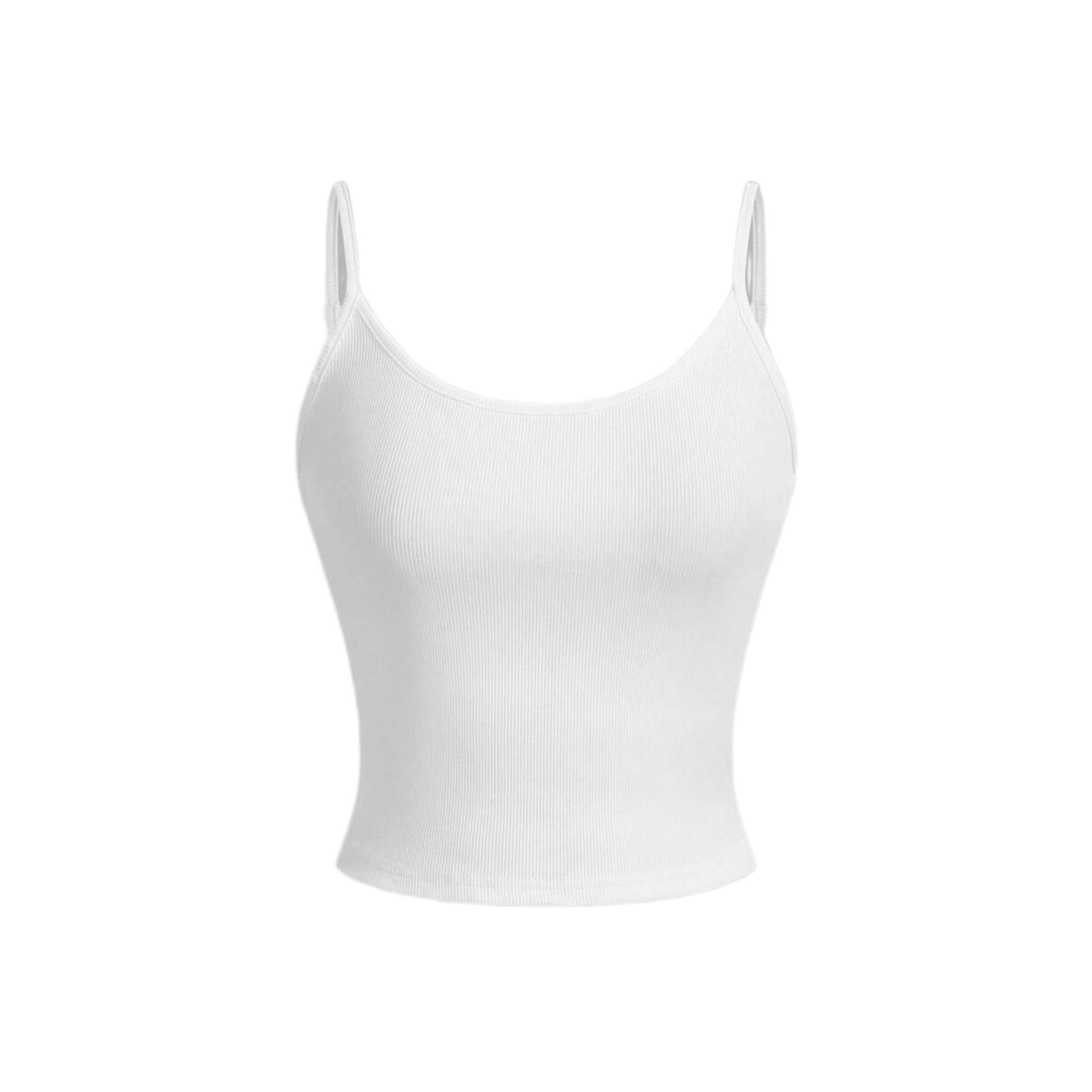 4 Pieces Tight Fitted Cropped Casual Tank Top For Women