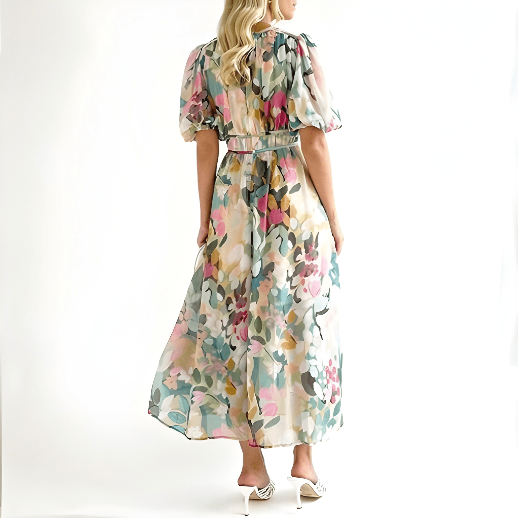 Summer And Spring Floral Maxi Dress 2026 For Women