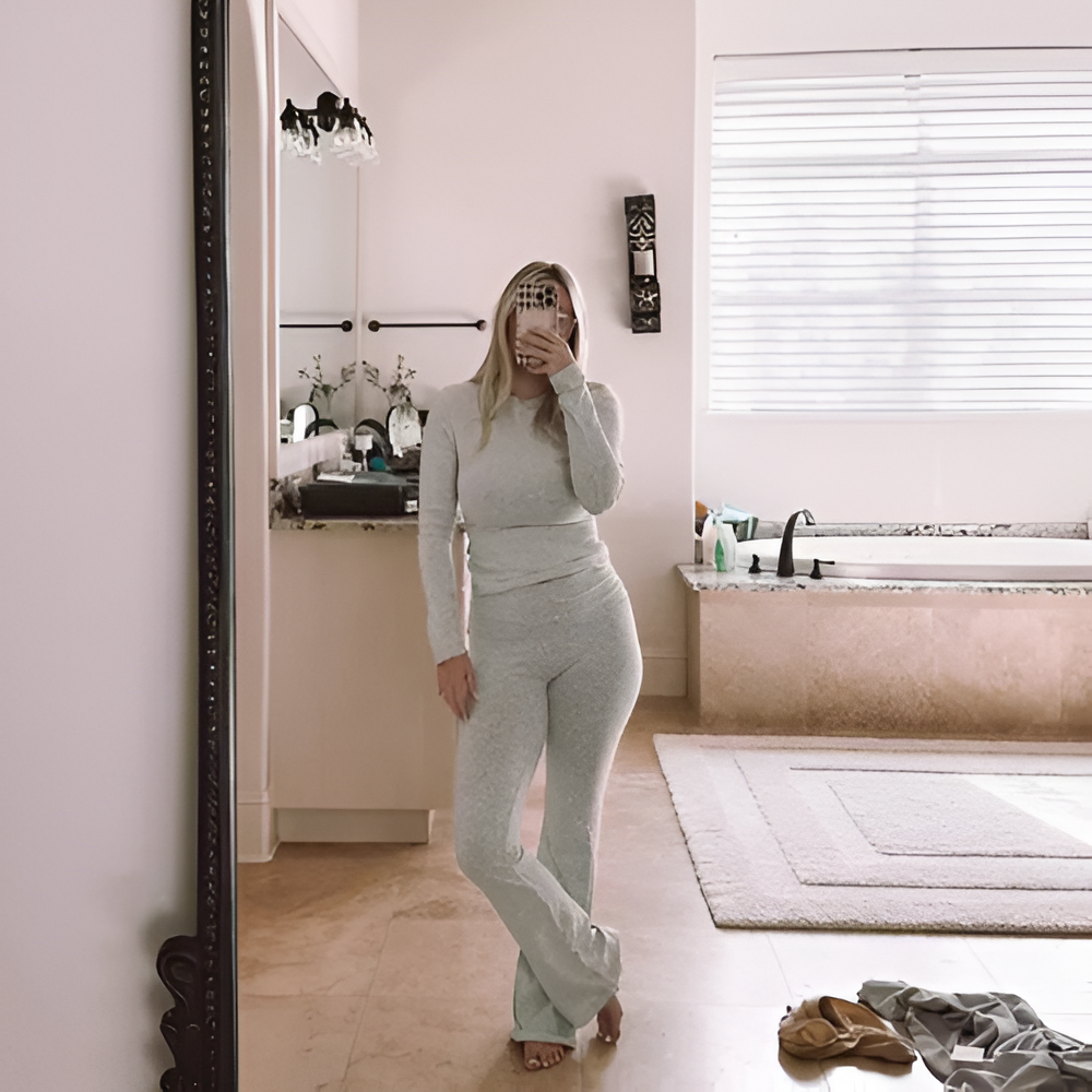 Comfortable Lounge Set For Casual Wear-My Comfy Blouse