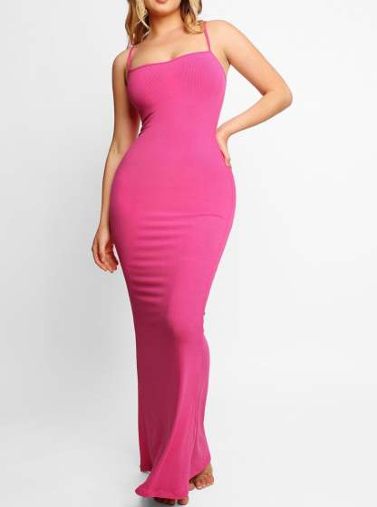 Built-In Shapewear Modal Lounge Dresses