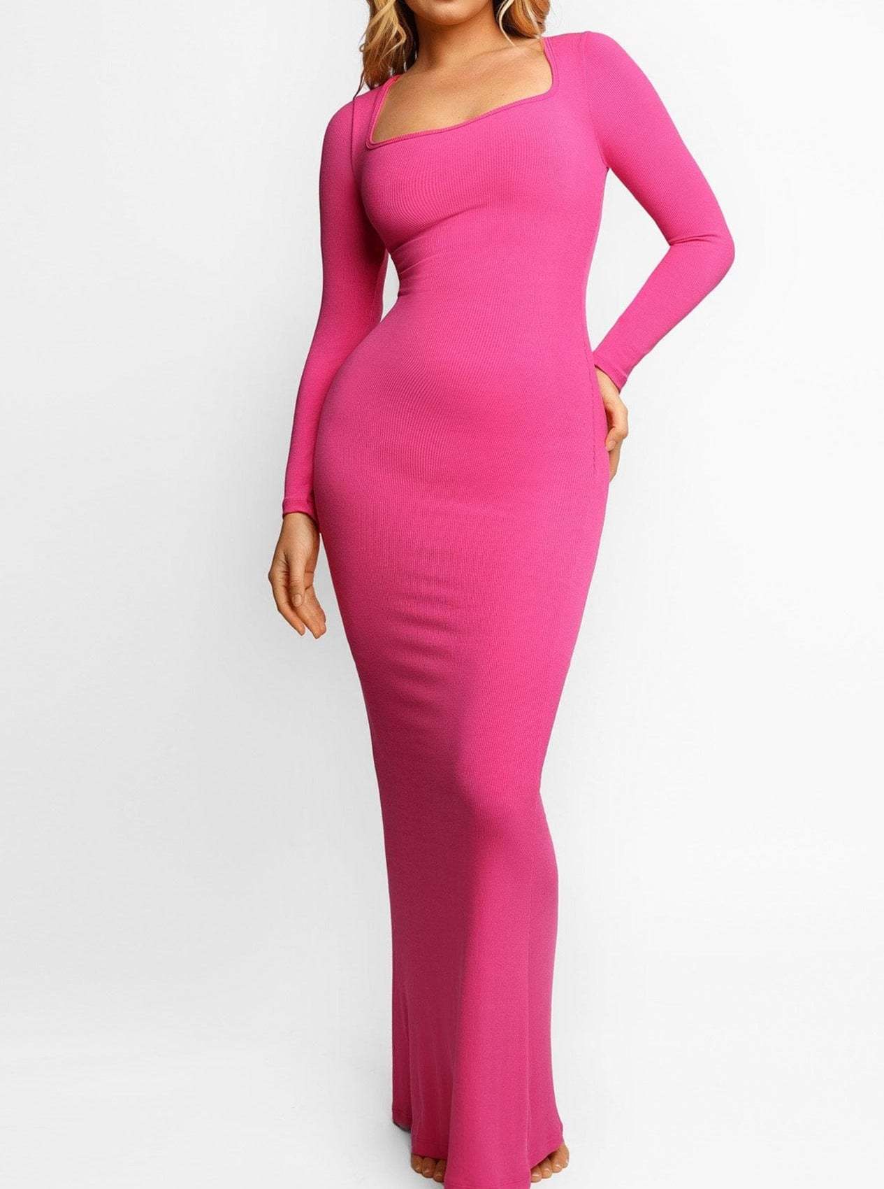 Built-In Shapewear Modal Lounge Dresses