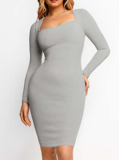 Built-In Shapewear Modal Lounge Dresses