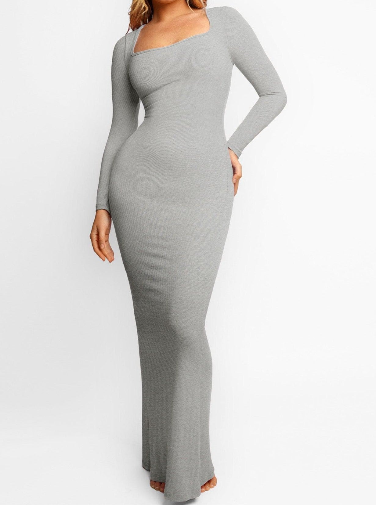 Built-In Shapewear Modal Lounge Dresses