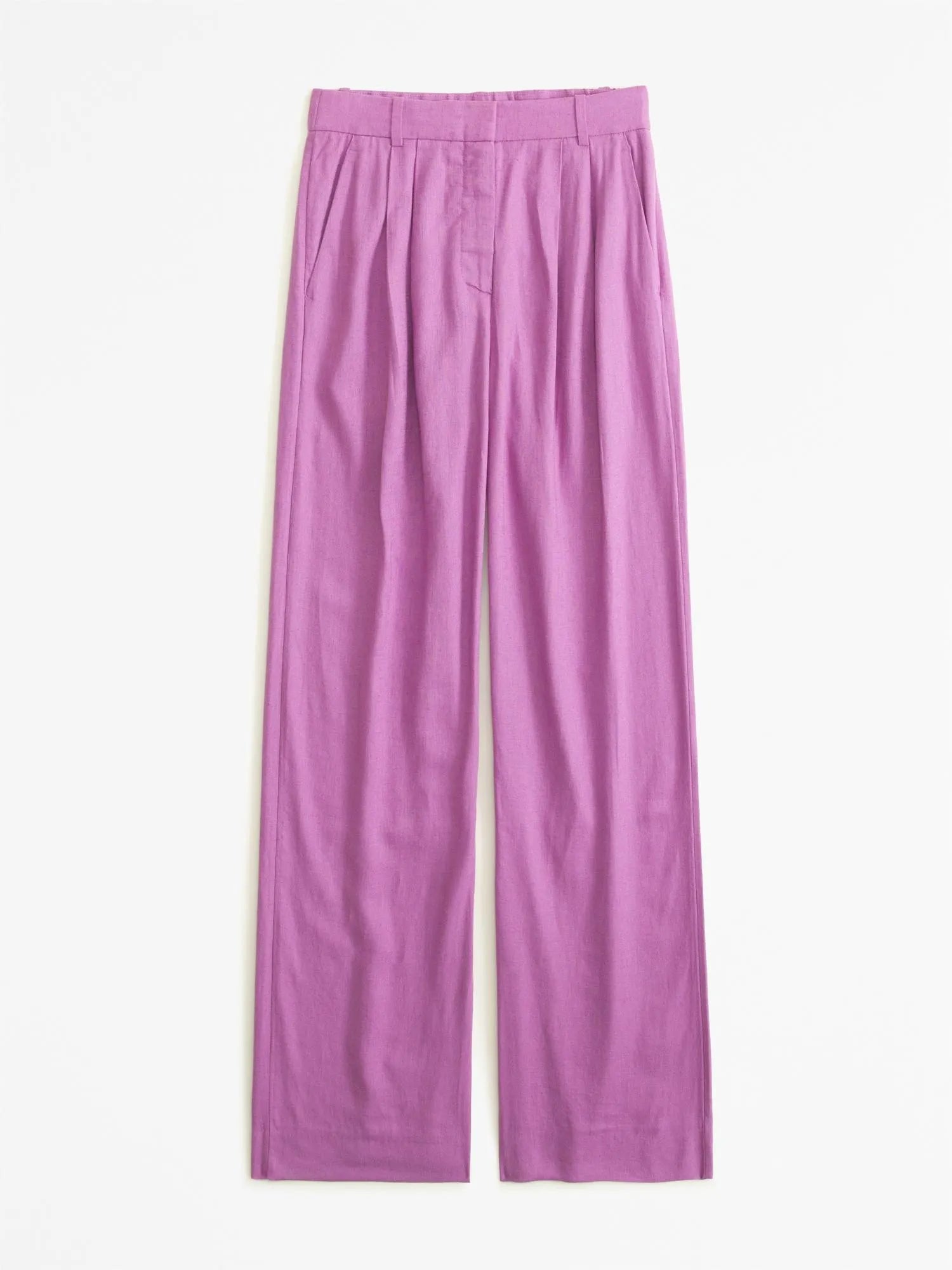 Tailored And Lifted Linen Blend Set-My Comfy Blouse