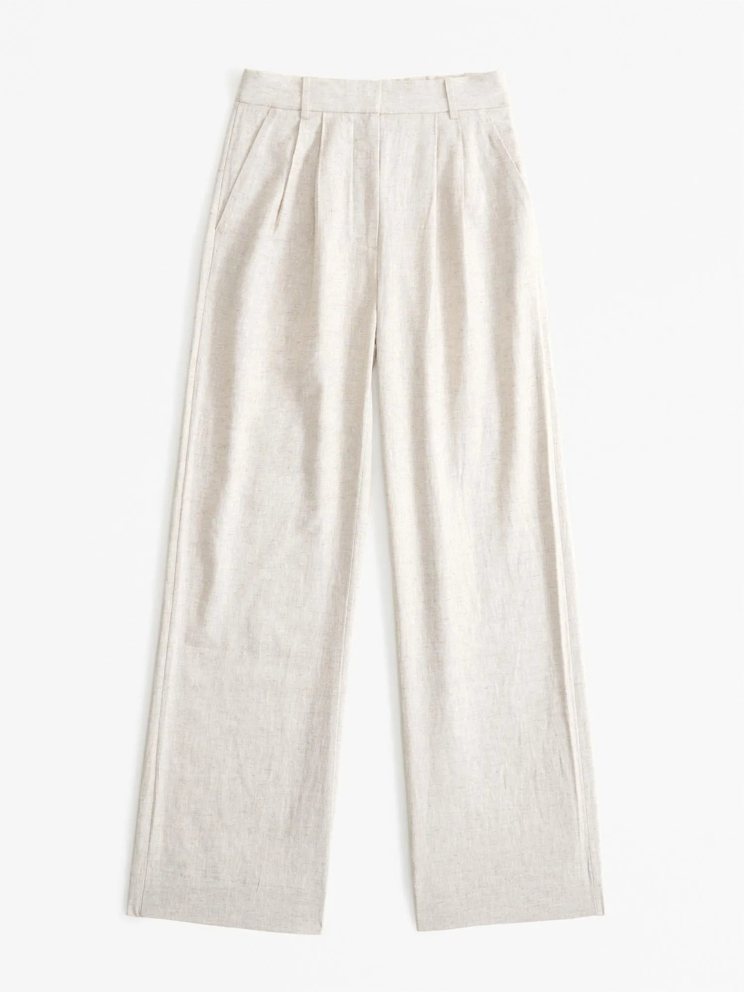 Tailored And Lifted Linen Blend Set-My Comfy Blouse