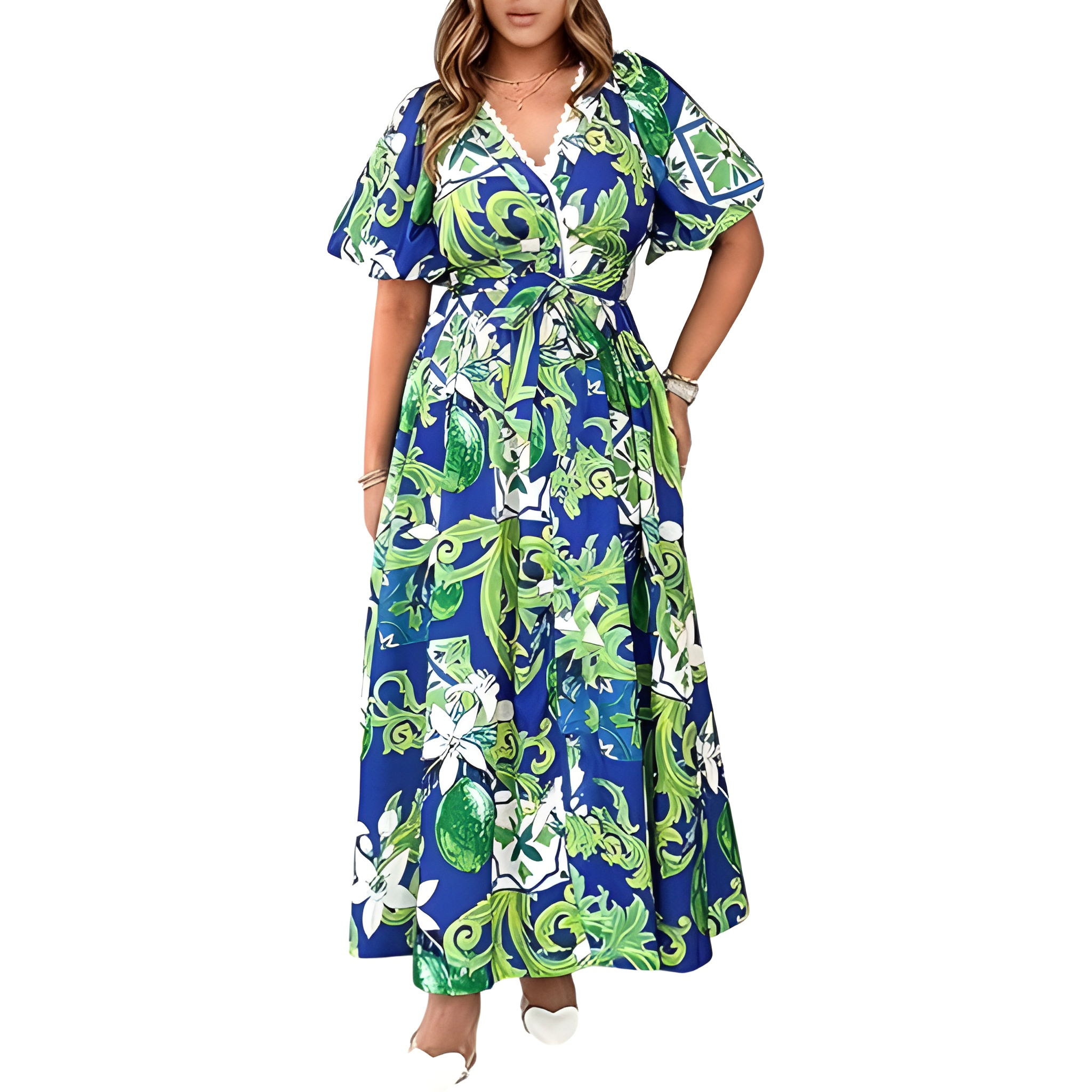 Summer And Spring Floral Maxi Dress 2026 For Women